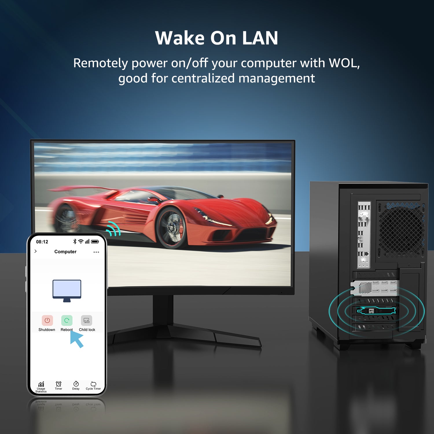 5Gb Base-T Network Card, Realtek RTL8126 Controller, NICGIGA 5G PCIe Ethernet Adapter Support WOL, 5Gbe RJ45 Port NIC Card, Windows10/11/Windows Server/Linux