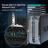 10G Base-T PCI-e4.0 X1 Network Card, Marvell AQC113 Controller, NICGIGA 10Gb Ethernet Adapter Support WOL, 10Gbe RJ45 Port NIC Card, Windows10/11/Windows Server/Linux