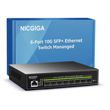 8口万兆光管理型, S100-0800S-M